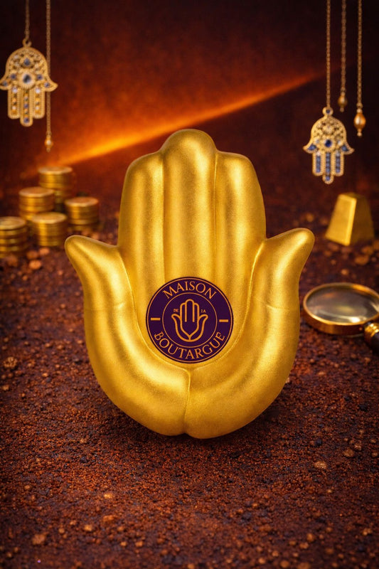 Hamsha en boutargue – Cire d’abeille dorée (Édition Prestige)